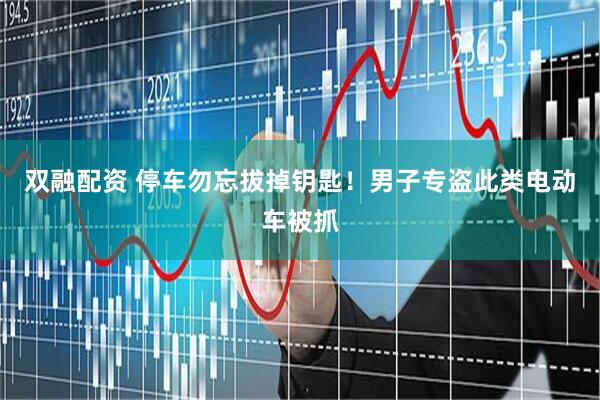 双融配资 停车勿忘拔掉钥匙！男子专盗此类电动车被抓